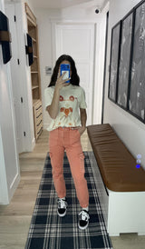 CREAM FREEBIRD WANDERLUST GRAPHIC TEE