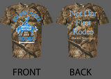 CAMO COBALT GOLDEN SPIKE RODEO TEE