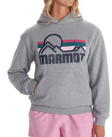 HEATHER GREY MARMOT COASTAL HOODIE