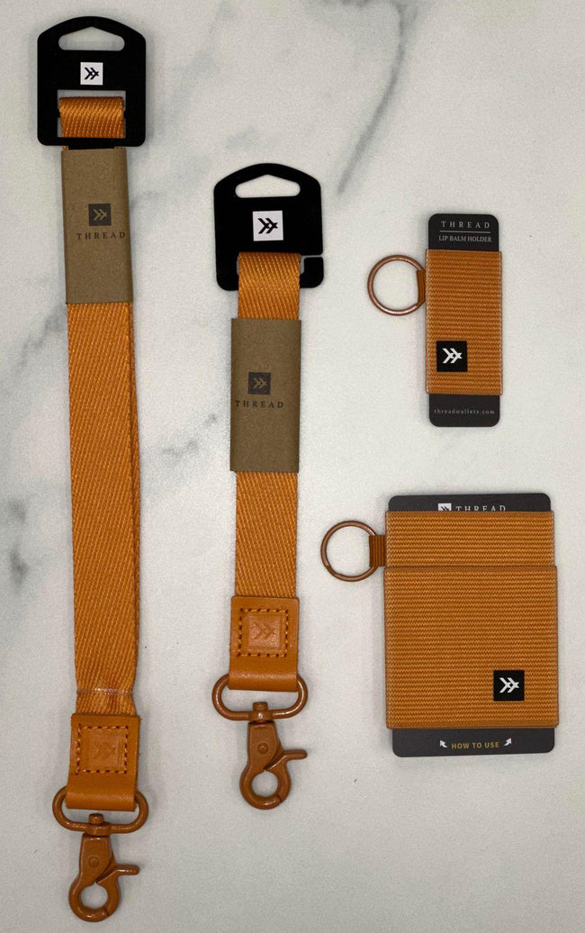 CAMEL THREAD WRIST LANYARD