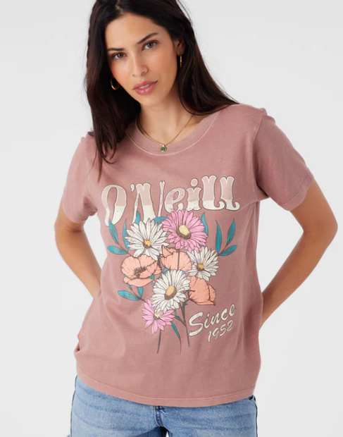 ONEILL BURLWOOD WITH FLOWERS TEE