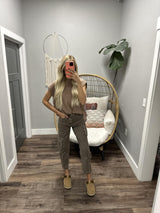MIKELLE HIGH RISE CARGO DENIM JEANS