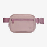 MAUVE FANNY PACK THREAD WALLETS