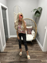 ONEILL BURLWOOD WITH FLOWERS TEE