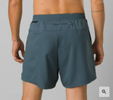 MEN'S PRANA PEAK TO PAVEMENT SHORT GREY BLUE