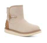 SANUK ASH GREY COZY VIBE SURF CHECK MID BOOTIE