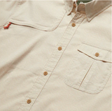 MENS HOWLER BROTHERS HEIRLOOM TARPON SCALE LONG SLEEVE BUTTON UP SHIRT