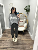 GREY APRES SKI SWEATER TOP