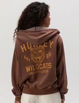 HURLEY WILDCATS ZIP UP HOODIE