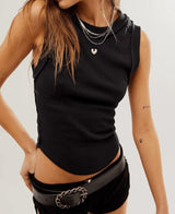 JENA BLACK FP DUPE SEAM TANK