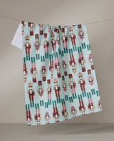 GEOMETRY NUTCRACKER MARCH TEA TOWEL