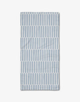GEOMETRY BLUE STRIPES BAR TEA TOWEL