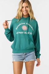 ONEILL TEAL DRIFT HOODIE TOP