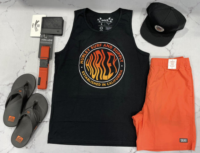 MENS HURLEY EVERYDAY DOT COM TANK