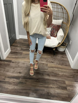 BRIXTON WHITECAP CULTIVATE OVERSIZED TEE