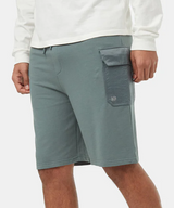 MENS TENTREE SOFT TERRY LIGHT URBAN GREEN CARGO SHORTS
