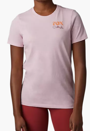 FOX ROCKWILDER BLUSH SHORT SLEEVE TEE