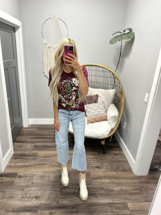 WINE YEEHAW SKETCHBOOK TEE