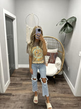 COCO WASHED BUCKING BRONCO GRAPHIC TEE