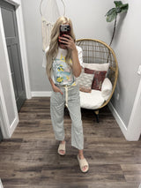 WHITE CAPRI LIMONCELLO GRAPHIC TEE