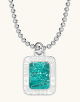 GET BACK NECKLACES RECTANGLE