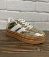 BLACK FRIDAY GOLD SAVA CASUAL SNEAKER SHOES *FINAL SALE*