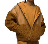 PRANA SPICED POLAR ESCAPE SNAP SHERPA JACKET