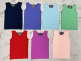 PURPLE MAGENTA LOOK AT ME ONE SIZE TANK TOP