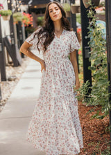 THE EDEN WILDBERRY STITCH DRESS