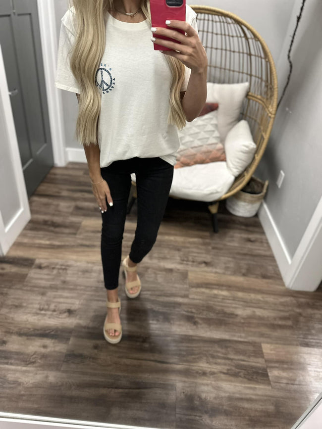 ONEILL PEACE AND LOVE TEE