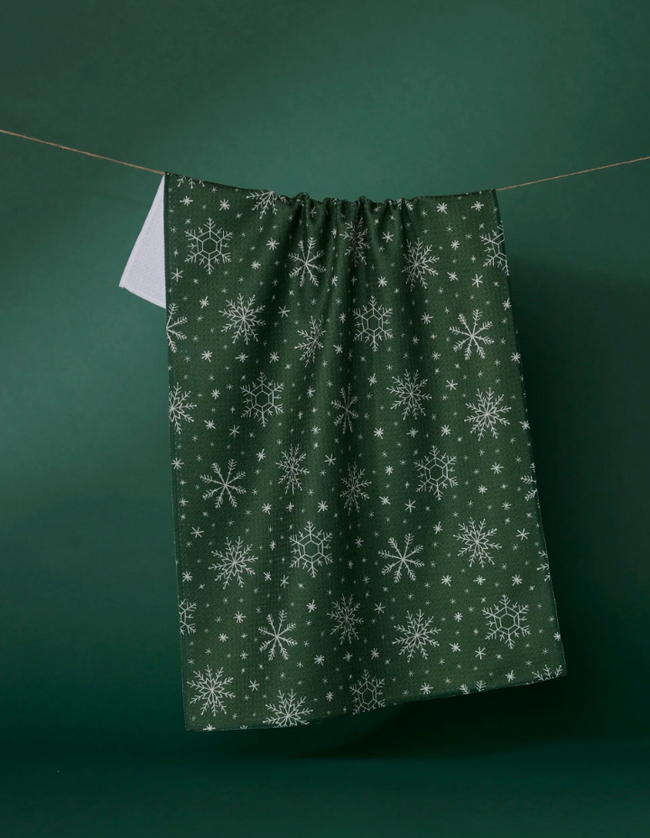 GEOMETRY FIRLIGHT TEA TOWEL