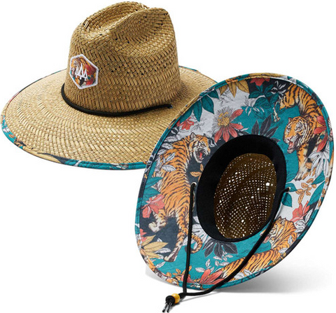 HEMLOCK STRAW LIFEGUARD HAT