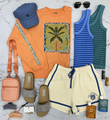 BILLABONG PALM RIO CREW FLEECE SWEATSHIRT