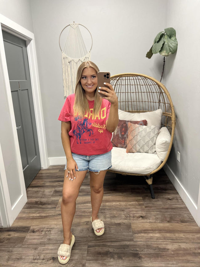 POPPY SADDLE UP DARLIN TEE
