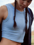 FREE PEOPLE FREE THROW MUSCLE TANK TOP