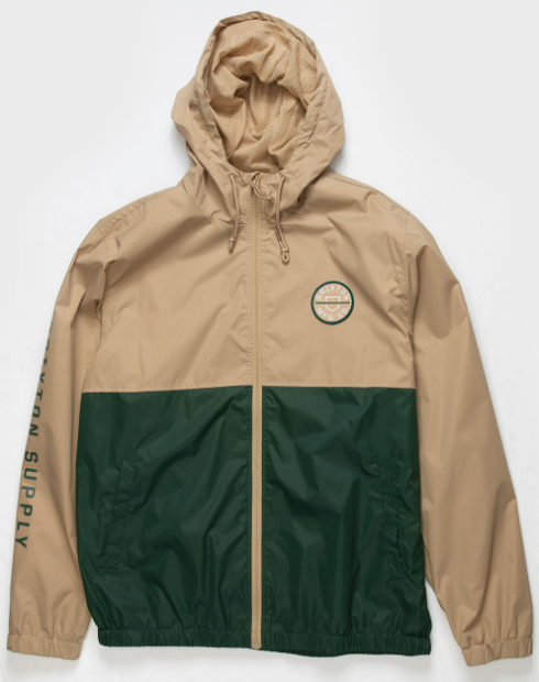 MENS BRIXTON PINE NEEDLE CLAXTON CREST JACKET