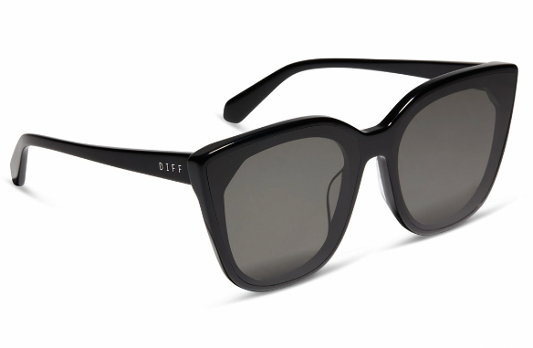 GJELINA BLACK/ GREY DIFF SUNGLASSES