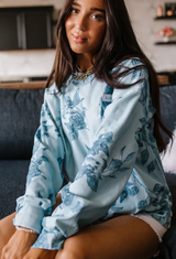 UNIVERSITY POOLSIDE PULLOVER SWEATSHIRT TOP