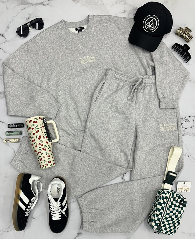 BILLABONG SO SUNNY FLEECE SWEATPANTS