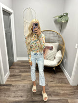 HEIDI FLORAL LONG SLEEVE BLOUSE