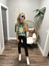 BRIXTON HUNTER EL FESTIVAL OVERSIZED TEE