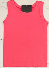 HOT PINK LOOK AT ME ONE SIZE TANK TOP