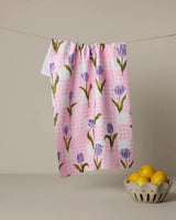 GEOMETRY TEA TOWEL TULIP TOWN