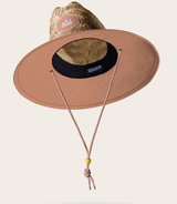 HEMLOCK RED CLAY STRAW HAT