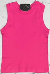 HOT PINK WHO AM I SO SMOOTH FULL LENGTH TANK