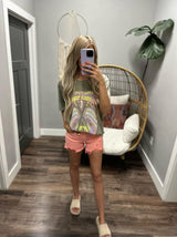 TAUPE ROCK & ROLL WORLD TOUR GRAPHIC TEE