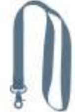 THREAD WALLETS STONE NECK LANYARD