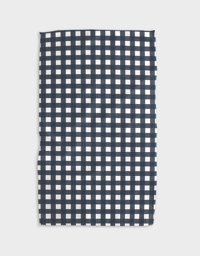 GEOMETRY GIGI NAVY TEA TOWEL