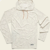 MENS HOWLER BROTHER LOGGERHEAD HOODIE OFF WHITE