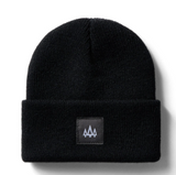 KIDS HEMLOCK BEACON BLACK BEANIE